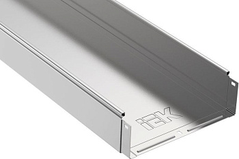 Лоток листовой неперфорированный 300х100 L3000 сталь 1мм IEK CLN10-100-300-3 Лоток листовой неперфорированный 300х100 L3000 сталь 1мм IEK CLN10-100-300-3