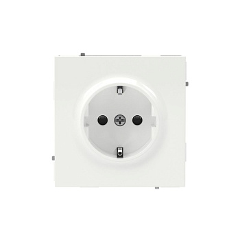 Розетка силовая KANT 2P+E защ. шторки бел. магнолия DKC 7000003