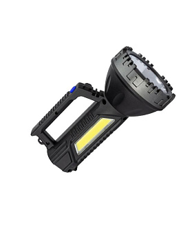 Фонарь-прожектор аккумуляторный ручной 3Вт LED+3Вт COB LED Li-ion 18650 1200мА.ч корпус ABS-пластик индикатор уровня заряда USB-шнур плечевой ремешок КОСМОС KOC904Lit Фонарь-прожектор аккумуляторный ручной 3Вт LED+3Вт COB LED Li-ion 18650 1200мА.ч корпус ABS-пластик индикатор уровня заряда USB-шнур плечевой ремешок КОСМОС KOC904Lit