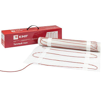 Комплект "Теплый пол" (мат) двухжил. 225Вт 1.5кв.м "Уют" PROxima EKF nm2-225-1.5 Комплект "Теплый пол" (мат) двухжил. 225Вт 1.5кв.м "Уют" PROxima EKF nm2-225-1.5