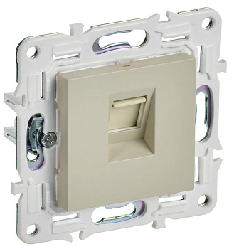 Розетка компьютерная RJ45 кат.5E SKANDY SK-K01B беж. IEK SK-K10-1-K10 Розетка компьютерная RJ45 кат.5E SKANDY SK-K01B беж. IEK SK-K10-1-K10