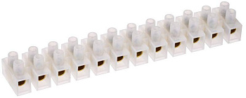 Колодка клеммная полиэтилен ЗВИ-80 10-25кв.мм 12пар (Ф) IEK UZV3-080-25 Колодка клеммная полиэтилен ЗВИ-80 10-25кв.мм 12пар (Ф) IEK UZV3-080-25