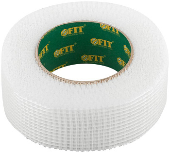 Лента стеклотканевая клейкая 50ммх45м FIT 11442 Лента стеклотканевая клейкая 50ммх45м FIT 11442