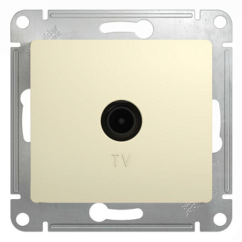 Механизм розетки TV 1-м СП Glossa 1DB беж. SchE GSL000291 Механизм розетки TV 1-м СП Glossa 1DB беж. SchE GSL000291