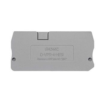 Изолятор торцевой для клемм VPR-4-HESI/MT DKC D-VPR-4-HESI
