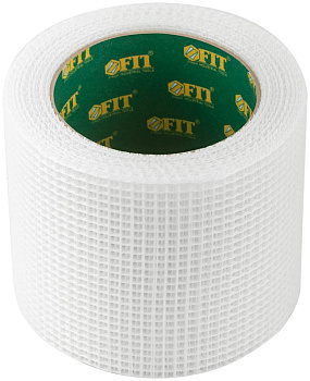 Лента стеклотканевая клейкая 100ммх20м FIT 11446 Лента стеклотканевая клейкая 100ммх20м FIT 11446