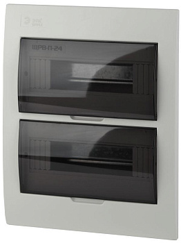 Бокс ЩРВ-П-24 мод. встраив. пластик IP41 SIMPLE NO-box_simple-plastic_24_flush ЭРА Б0041516 