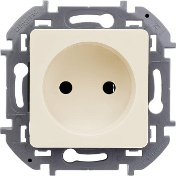 Механизм розетки 1-м СП Inspiria 16А IP20 250В 2P сл. кость Leg 673711